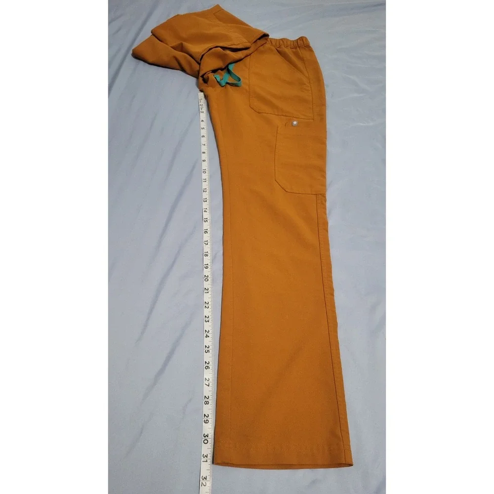 Figs Technical Collection Men's Size Small Scrub Pants - Terracotta